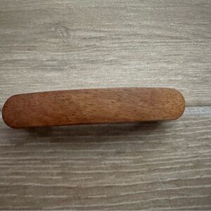 Wood hair Barette, handcrafted
